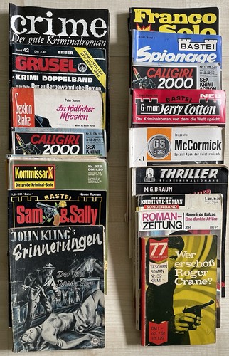 Krimi heft sammlung hefte - heft-sammlung,, 34