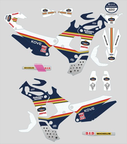 Kove 450 rally grafik - 450, kit