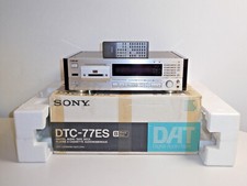 Sony DTC-77ES High-End DAT-Recorder Champagner OVP, 110V, serviced, 2J.Garantie
