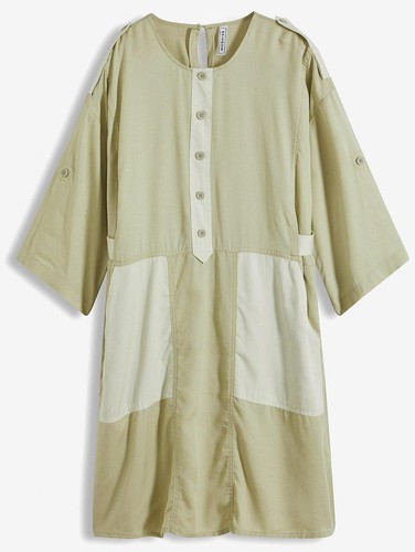 Lässiges patchwork kleid aus - patchwork-kleid,