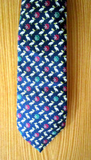 Seiden Krawatte maritim mit