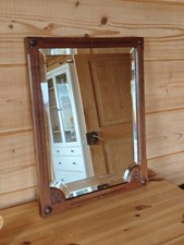 Alter wandspiegel holz - wandspiegel,