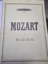 Klavier Noten  MOZART Requiem