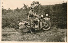 Wehrmacht Kradmelder BMW R75