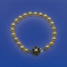 AKOYA Perlenarmband 585 Gold