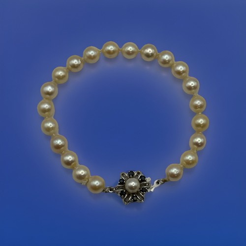 Akoya perlenarmband 585 gold - akoya,