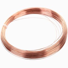 Kupferdraht Blank Ø0.2mm-5mm Cu-T2 Ohne Lack Unbeschichtet Basteldraht 1-10Meter