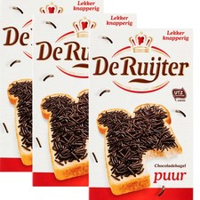 3 X  CHOCOLADENHAGEL - PUUR -
