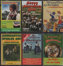 Volksmusik kassetten - mc's,