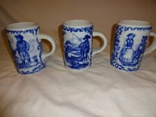 3 Porzellan-Bierkrüge "Alt