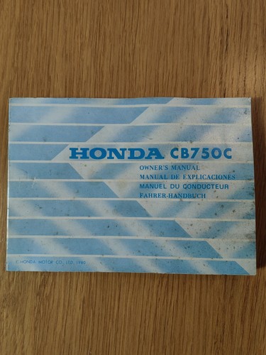 Original honda cb750c owners - honda,