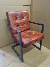 Büffelleder Freischwinger