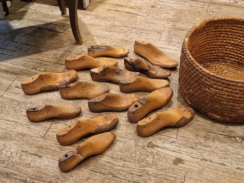 Sammlung alte schuhleisten - alte,