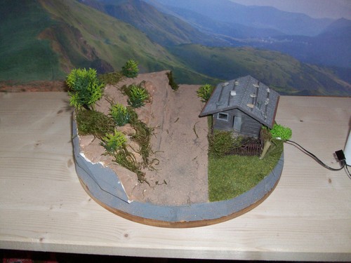 Diorama durchmesser 23 - 1/87/ho,