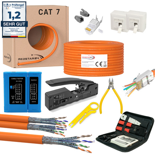 Cat7 verlegekabel - cat7,