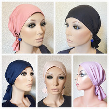 Bequeme Chemo MÜTZE KOPFTUCH