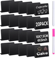 20 Stück Mini Tafel Set Mini