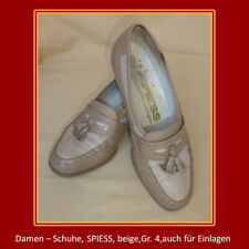 SPIESS,Damenschuhe,Gr.4 ,creme/beige, Schuhe,bequem,auch für Einlagen,Pumps