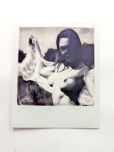 Polaroid foto akt model - foto,