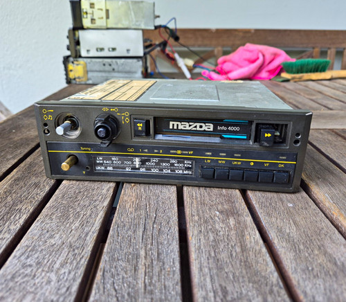Mazda info 4000 autoradio - info,