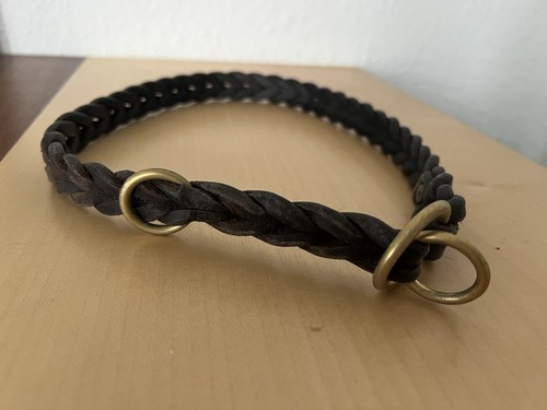 Hundehalsband leder - leder,
