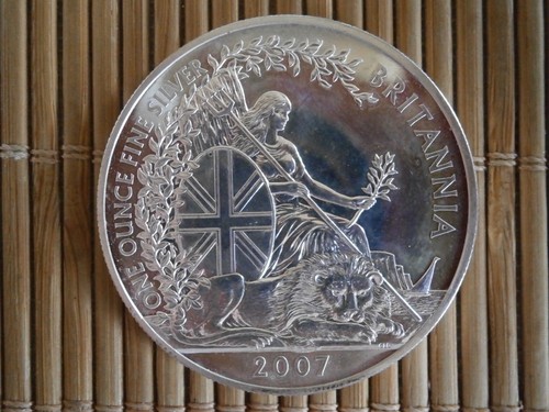Britannia unze silber 2007 - britannia, 1