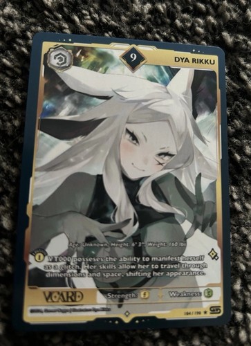 Vcard rising stars - dya, rikku
