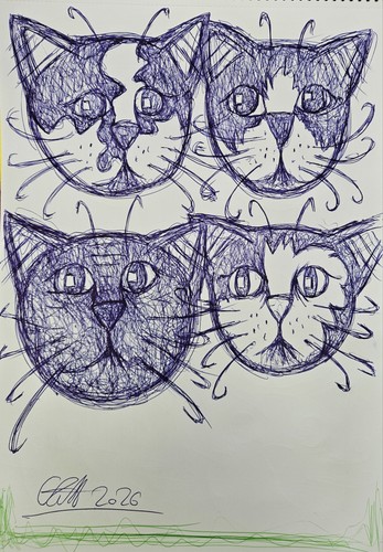 Katzenabdrücke - katzenabdrücke, 🐱