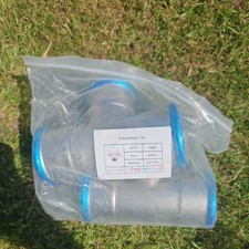 Edelstahl 54 mm Gleichabzweig