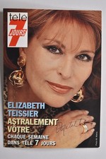 Elizabeth Teissier - Astrologin und Schauspielerin - original Autogramm -  - ca.