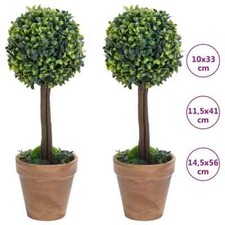 Buchs Baum Kugel künstlich Kunstbaum Kunstpflanze Zimmerpflanze Buchskugel Grün