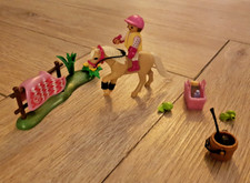 PLAYMOBIL Country 70521; Reitpony, Sammelpony, rosa, Deutsches Reit-Pony-Mädchen