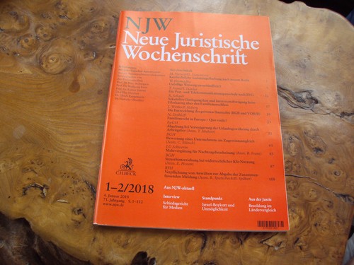 Njw 2018 1 2 - 1-2, neue