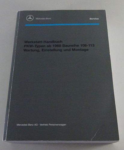 Werkstatthandbuch mercedes - werkstatthandbuch,