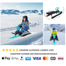 Kinder Schnee Schlitten, Ski