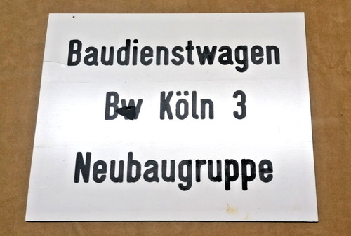 Hinweisschischild - db,