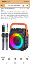 Wowstar Karaoke Maschine mit 2