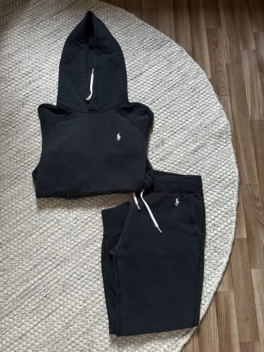 Schwarzer sweatanzug von ralph - sweatanzug,