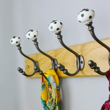 Handgefertigte dunkelgrün