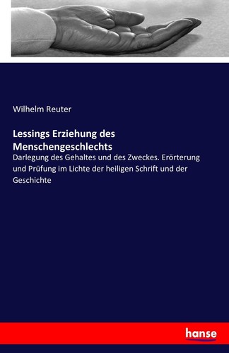 Lessings erziehung des - erziehung,