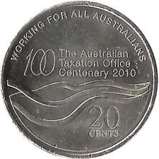 Australien 20 Cent 2010 "100th Anniversary of the Taxation Office"