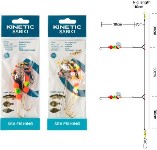 Kinetic sabiki scandic - kinetic,