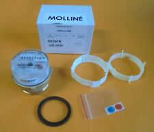 WDV Molline Unimeter Wasseruhr Wasserzähler kalt-warm ista kompatibel Koax 2"