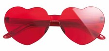 rote Herzbrille Amor Liebe