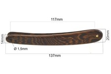 Rasiermesser Schale aus Wenge