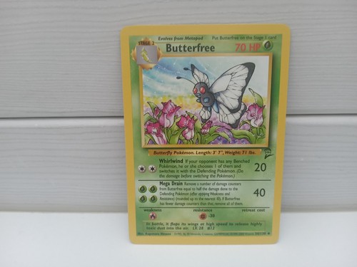Pokemon karte butterfree - pokemon,