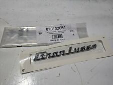 Schriftzug Kotflügel Maserati 670102061 156, 161 Levante Q4