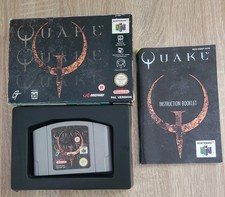 Quake Nintendo 64 N64 in original Verpackung Komplett mit Inlay aus Kunststoff 