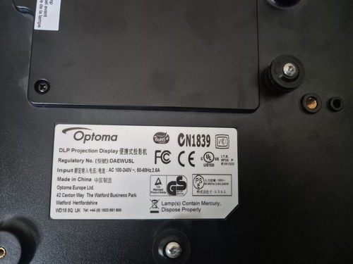 Optoma beamer - optoma,