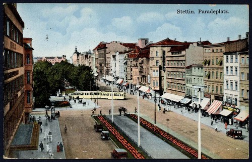 Ansichtskarte stettin - ansichtskarte,